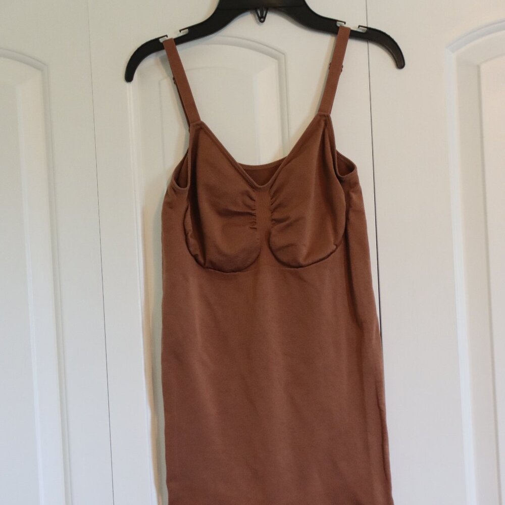 Comfort By Real Womans Shape Wear Bodysuit Size 2X Nylon/Spandex